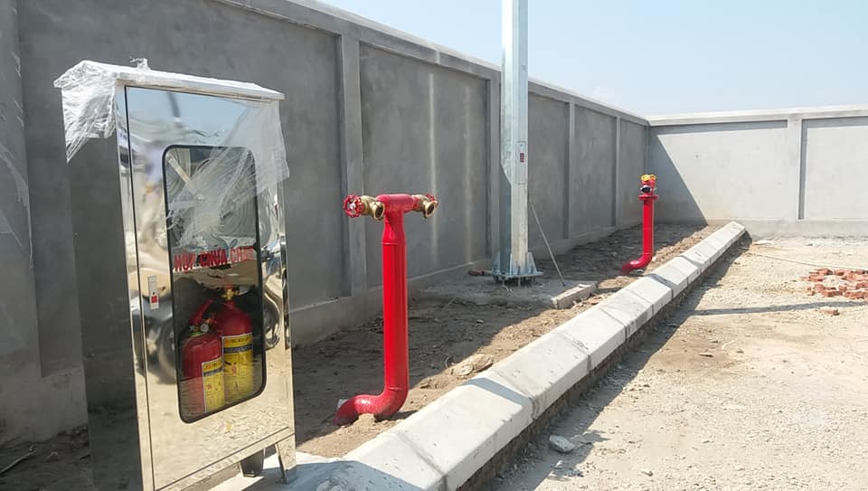 Thi công hệ thống phòng cháy chữa cháy nhà máy Vinfast Hải Phòng